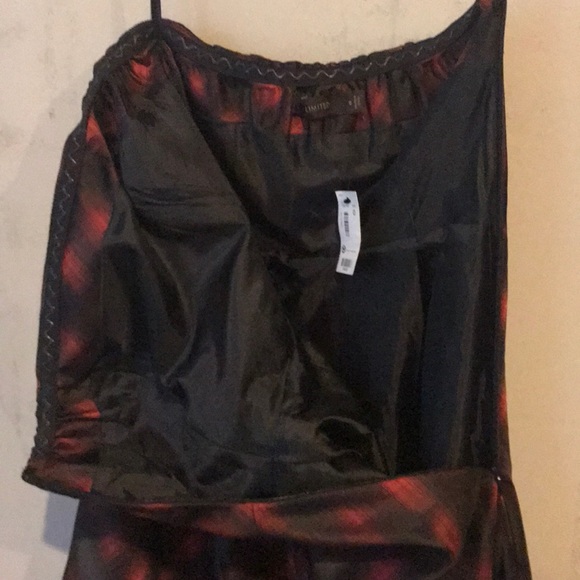 The Limited Black/Red Strapless Dress - Picture 5 of 7